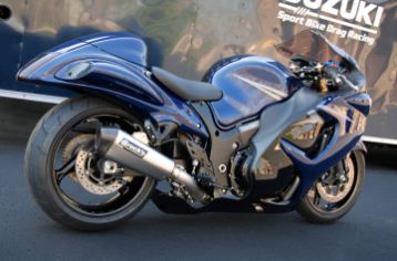 Suzuki Hayabusa CT Single Titanyum Full Sistem Egzoz 16'' QuietKore Muffler (08-15)