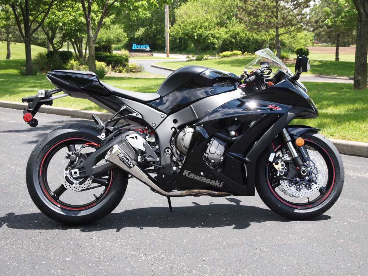 Kawasaki Zx10R 2011-2013 Brock's Alien Head Siyah Tüp Egzoz