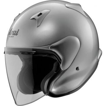 Arai SZ-F Aluminum Silver Yarım Motosiklet Kaskı