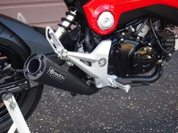 Honda Msx 125 ShortMeg 2 Full Sistem Black Brocks Egzoz 12''