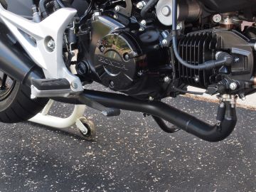 Honda Msx 125 ShortMeg 2 Full Sistem Black Brocks Egzoz 12''