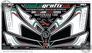 Ducati Multistrada 1200 2010+ Sticker Takımı