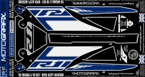 Yamaha Yzf R1-Yzf R1M 2015-2019 Model Damla Sticker