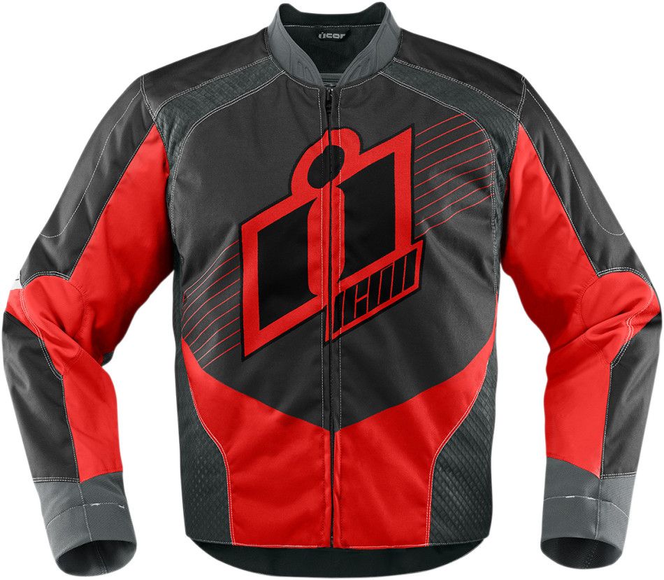Icon Overlord Tekstil Motosiklet Montu Medium