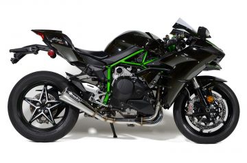 Kawasaki Ninja H2 Brock's  Alien Head 2 Polished Full Sistem