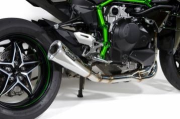 Kawasaki Ninja H2 Brock's  Alien Head 2 Polished Full Sistem