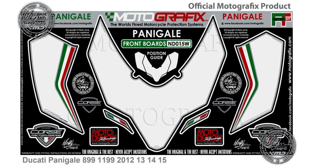 Ducati Panigale 2010+ Sticker Takımı