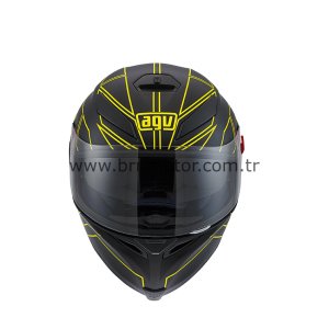 AGV K-5 Hero Black/Yellow Kask