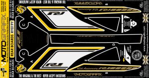 Yamaha Yzf R1-Yzf R1M 2015-2019 Model Damla Sticker