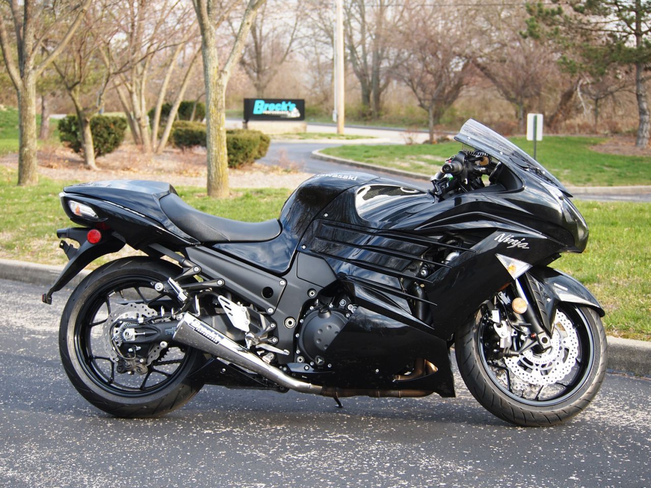 Kawasaki Zx14R 2012-2013 Brock's Alien Head Paslanamaz Çelik Tüp Egzoz