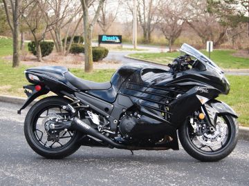 Kawasaki Zx14R 2012-2013 Brock's Alien Head Siyah Çift Tüp Egzoz