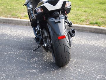 Kawasaki Zx14R 2012-2013 Brock's Alien Head Siyah Çift Tüp Egzoz