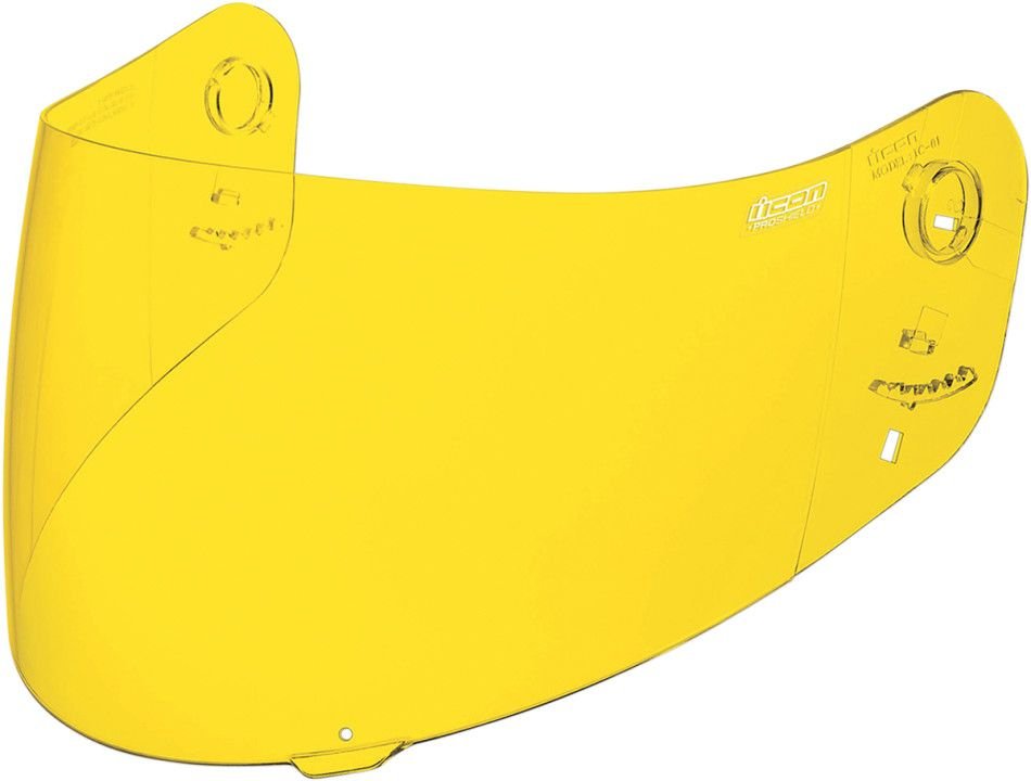 icon Airframe Sarı Kask Vizörü