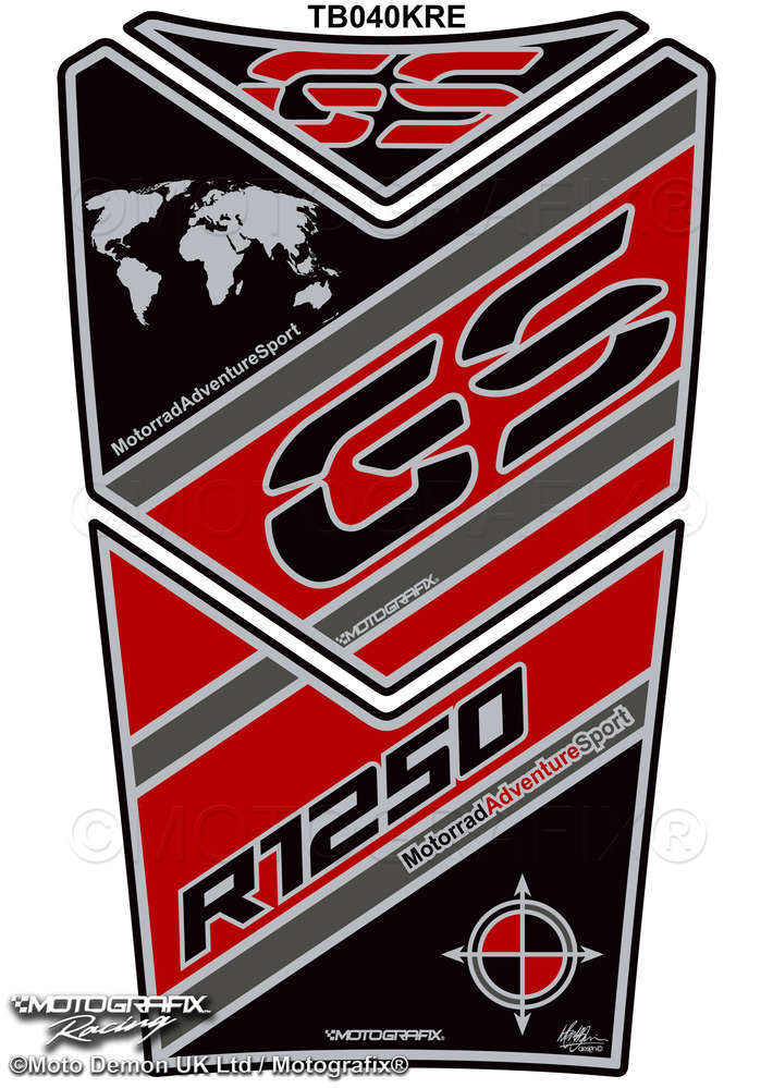 Bmw R 1250 GS Advanture 2019 Motografix Tank Pad