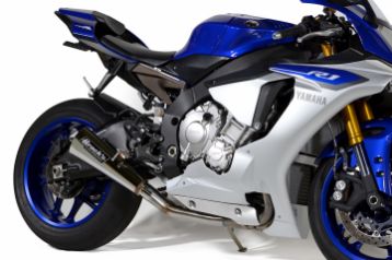 Yamaha R1/M Alien Head 2 Slip-On 3/4 Sistem | Brock's Performance