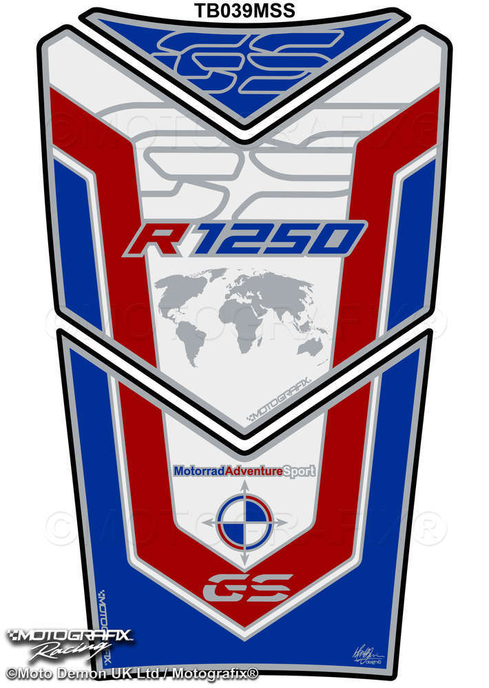 Bmw R 1250 GS Advanture 2019 Motografix Tank Pad