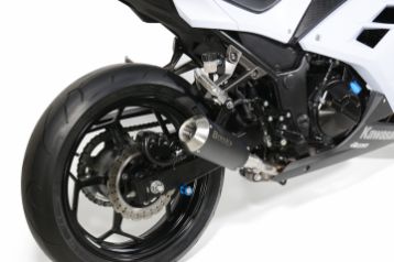 Kawasaki Ninja 300 Veloce Slip-on Sistem Black Tüp