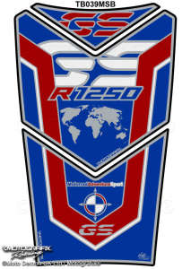 Bmw R 1250 GS Advanture 2019 Motografix Tank Pad