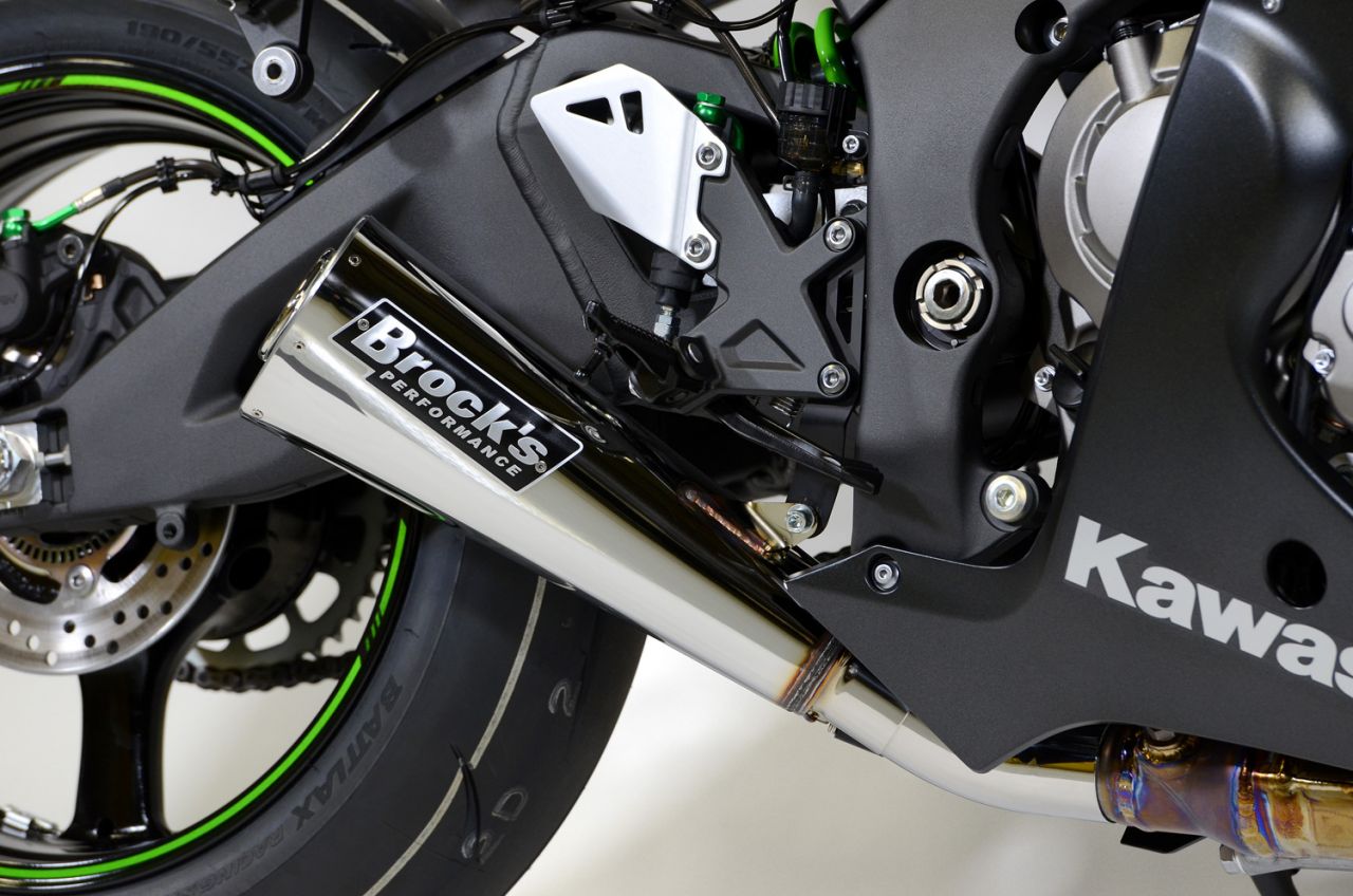 Kawasaki Ninja ZX-10R 2016/- Slip-On Sistem Single Alien Head2