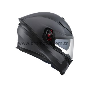 AGV K-5 Enlace Grey/Black Matt Kask