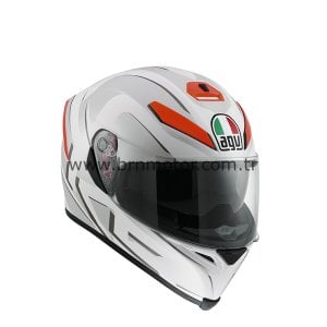 AGV K-5 You Orange/White Matt Kask