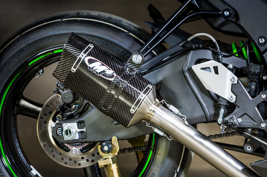 Kawasaki ZX-10R 2016/- Tech 1 Karbon/Titanyum Slip On Egzoz