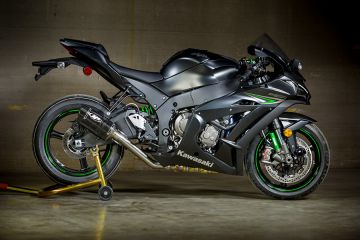 Kawasaki ZX-10R 2016/- Tech 1 Karbon/Titanyum Slip On Egzoz
