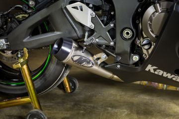 Kawasaki ZX-10R 2016/- Titanyum ''GP'' Slip On Egzoz