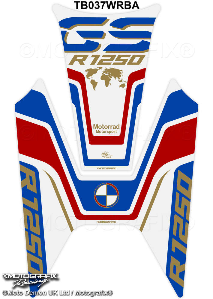Bmw R 1250 GS 2019 Motografix Tank Pad
