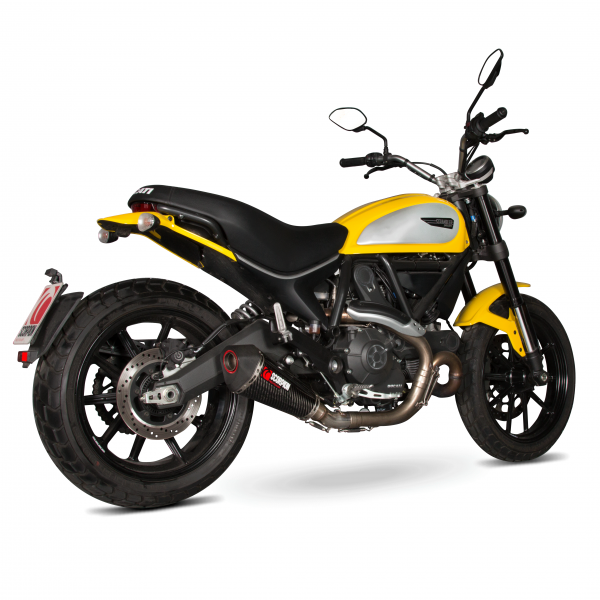 Ducati Scrambler Serket Taper Karbon Scorpion Performans Egzoz