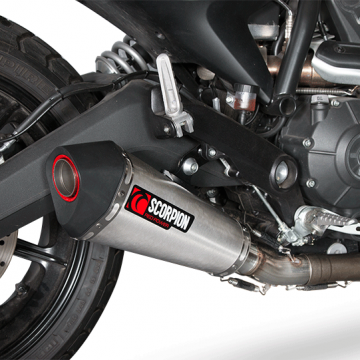 Ducati Scrambler Serket Taper Paslanmaz Çelik Scorpion Performans Egzoz