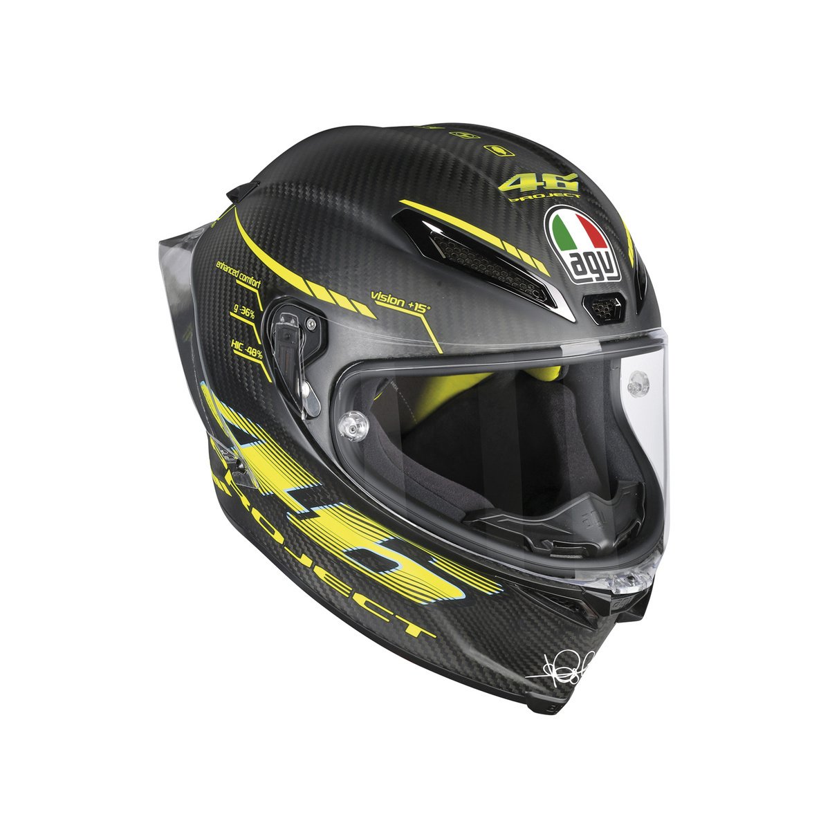 Agv Pista Gp-R Project Karbon Mat 46 Full Face Kask | AGV | Pista