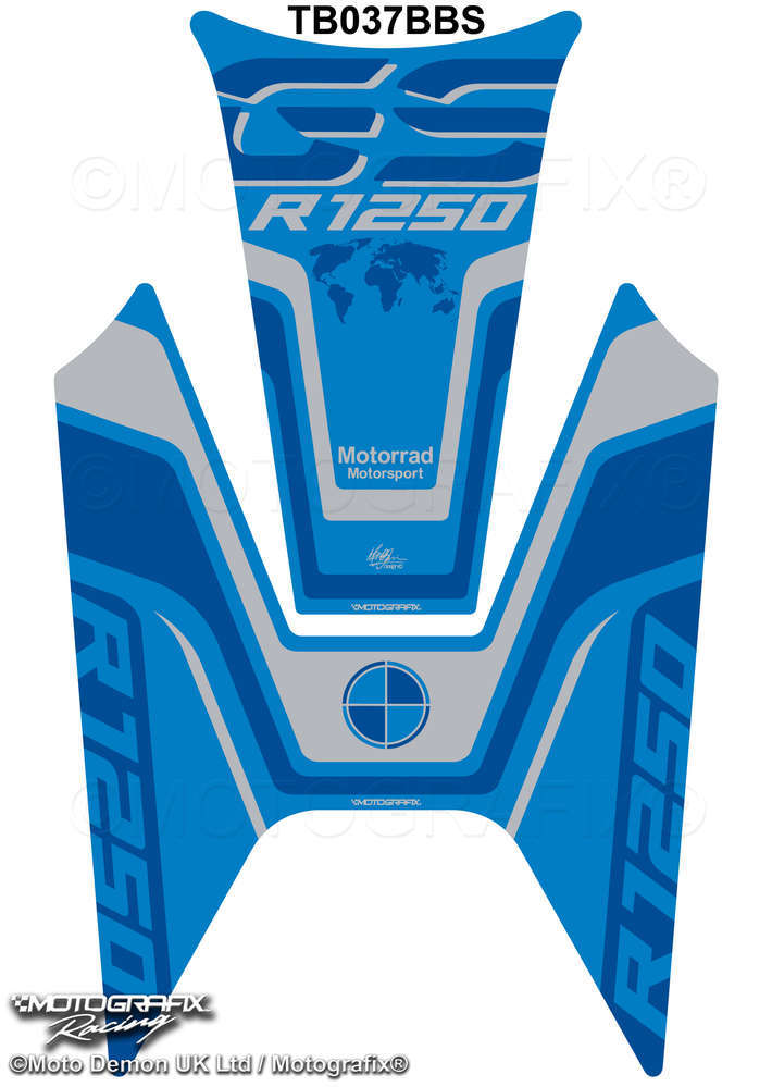 Bmw R 1250 GS 2019 Motografix Tank Pad