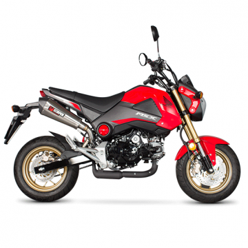 Honda Msx 125 / Grom Serket Taper Slip On Satin Titanyum