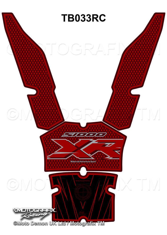 Bmw S1000 XR Motografix Tank Pad