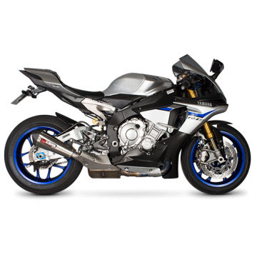 Yamaha Yzf R1/M 2015/- Serket Taper Slip On Karbon Fiber