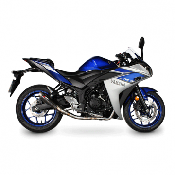 Yamaha YZF R25 RP-1 GP Full Sistem Satin Titanyum