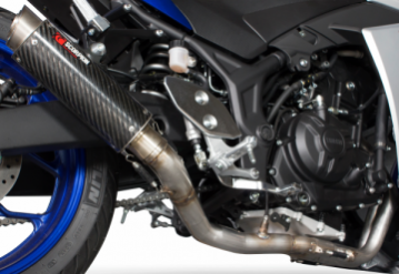 Yamaha YZF R25 RP-1 GP Full Sistem Satin Titanyum