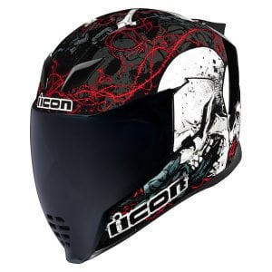 icon Airflite SKULL18 - BLACK