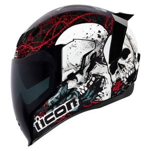 icon Airflite SKULL18 - BLACK