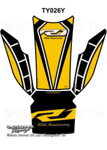 Yamaha YZF R1 / R1M Motografix Tank Pad