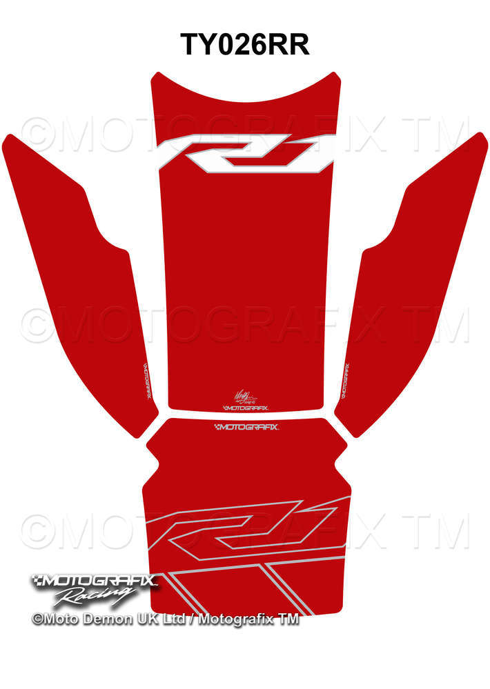 Yamaha YZF R1 / R1M Motografix Tank Pad
