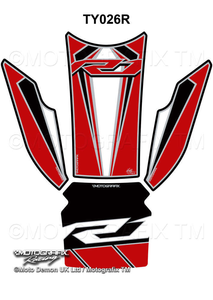 Yamaha YZF R1 / R1M Motografix Tank Pad