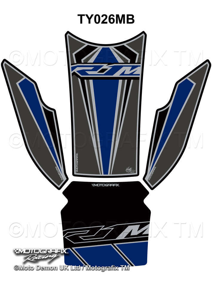 Yamaha YZF R1 / R1M Motografix Tank Pad