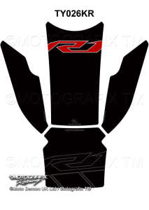 Yamaha YZF R1 / R1M Motografix Tank Pad