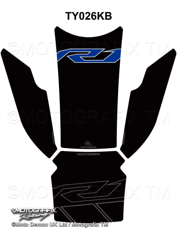 Yamaha YZF R1 / R1M Motografix Tank Pad