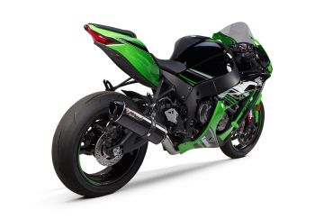 Kawasaki ZX-10R 2016/- Silver Series Slip-On Karbon Fiber