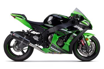 Kawasaki ZX-10R 2016/- Silver Series Slip-On Karbon Fiber