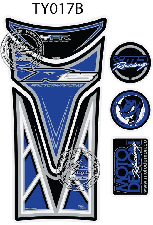 Yamaha YZF R125 Motografix Tank Pad