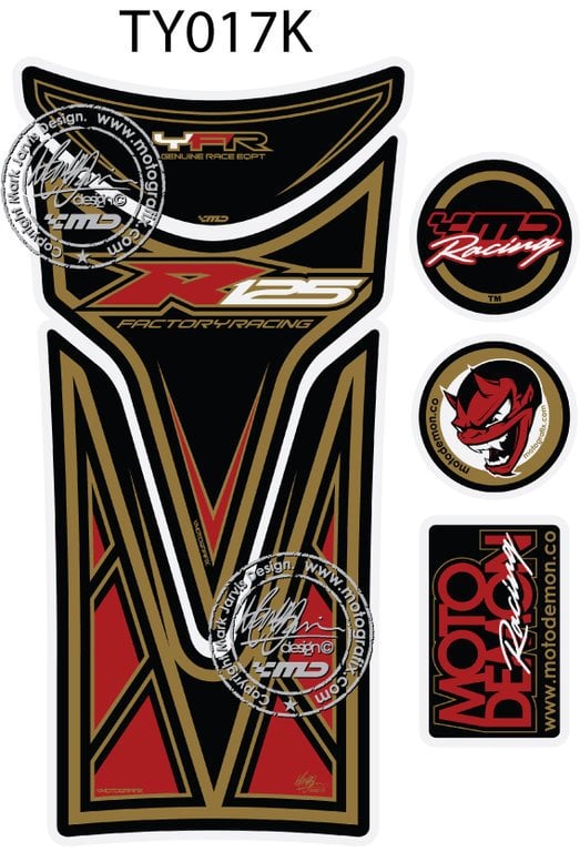 Yamaha YZF R125 Motografix Tank Pad